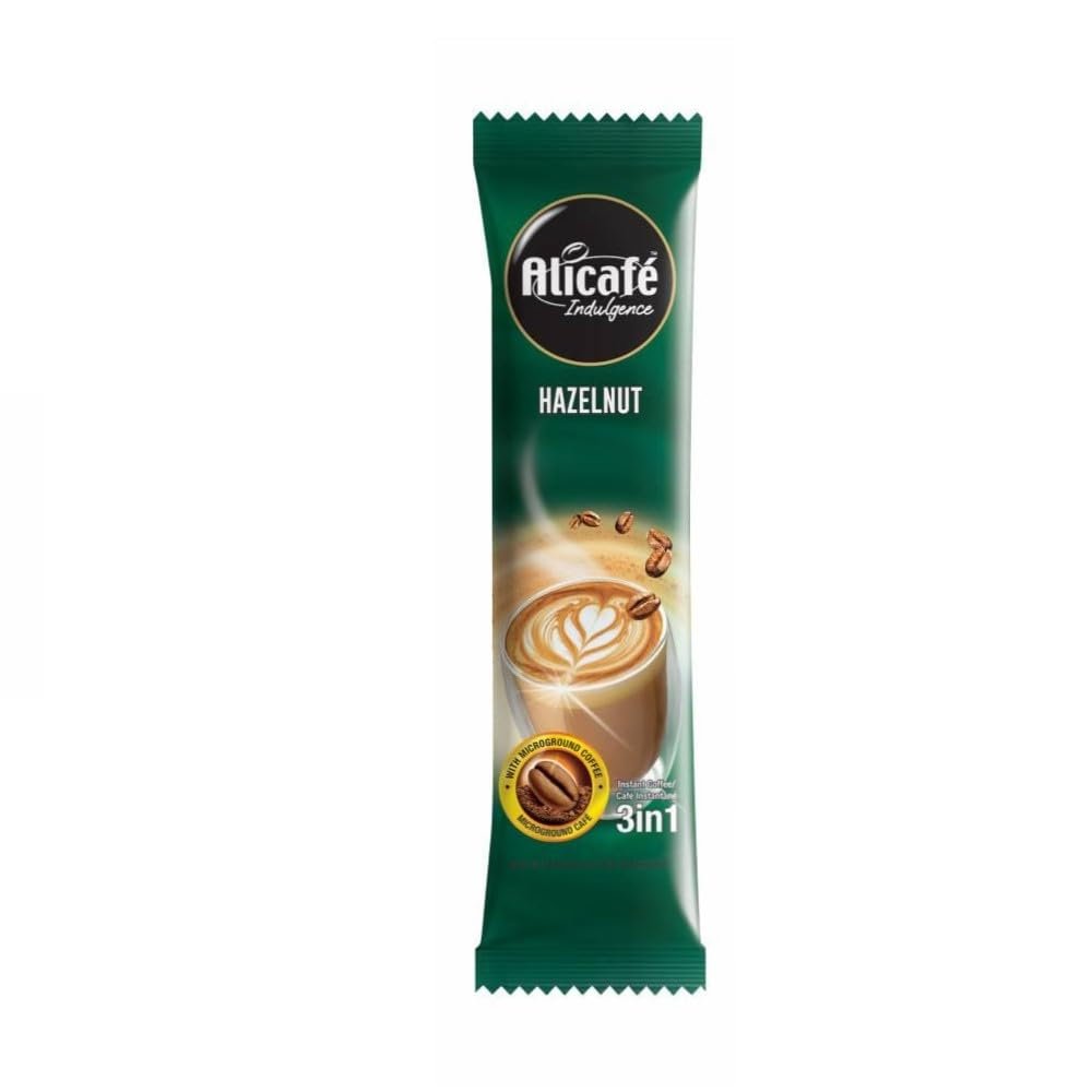 Indulgence Hazelnut 3 in 1 Coffe Sachets | 18g x 10 Sachets | Instant Coffee | Imported From Malaysia - Image 2