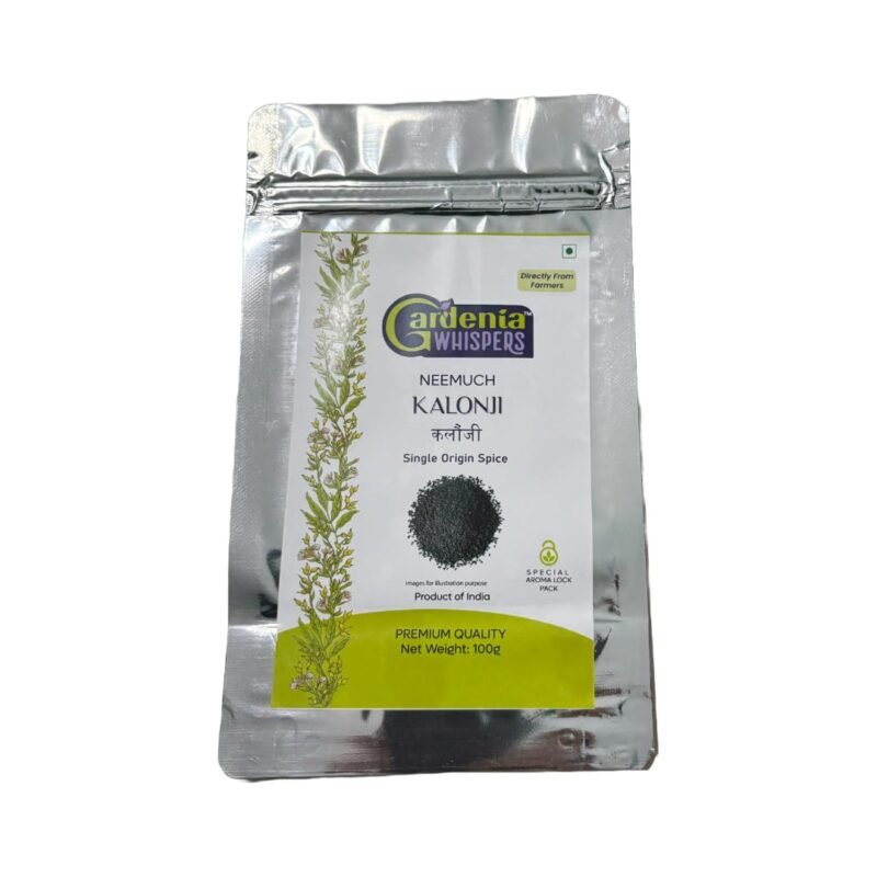 Kalonji + Green Cardamon x 2 Pack | Spices & Herbs | Fresh Aroma | Natural Cooking Ingredients | Ideal for Daily Use (100 gm Each)