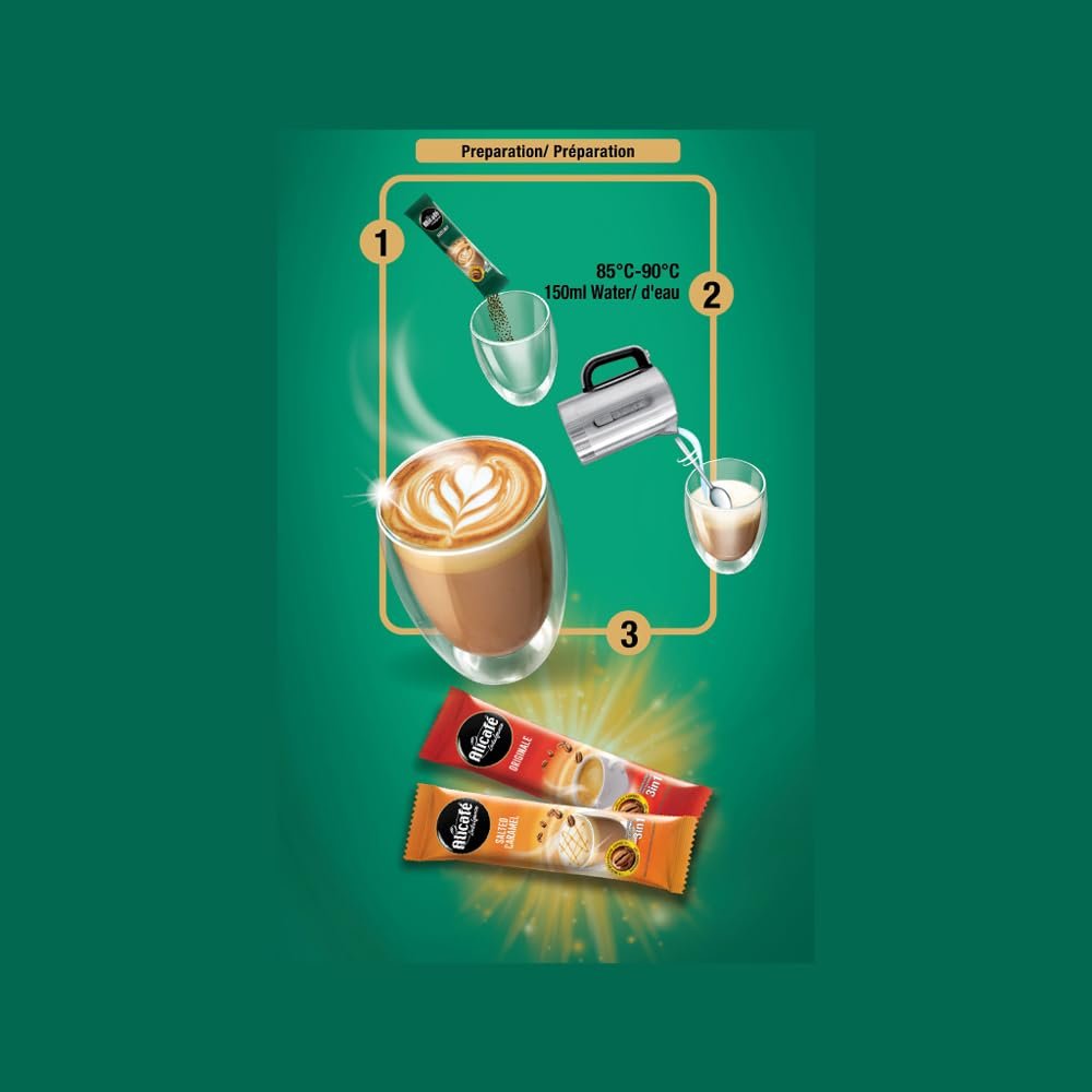 Indulgence Hazelnut 3 in 1 Coffe Sachets | 18g x 10 Sachets | Instant Coffee | Imported From Malaysia - Image 4