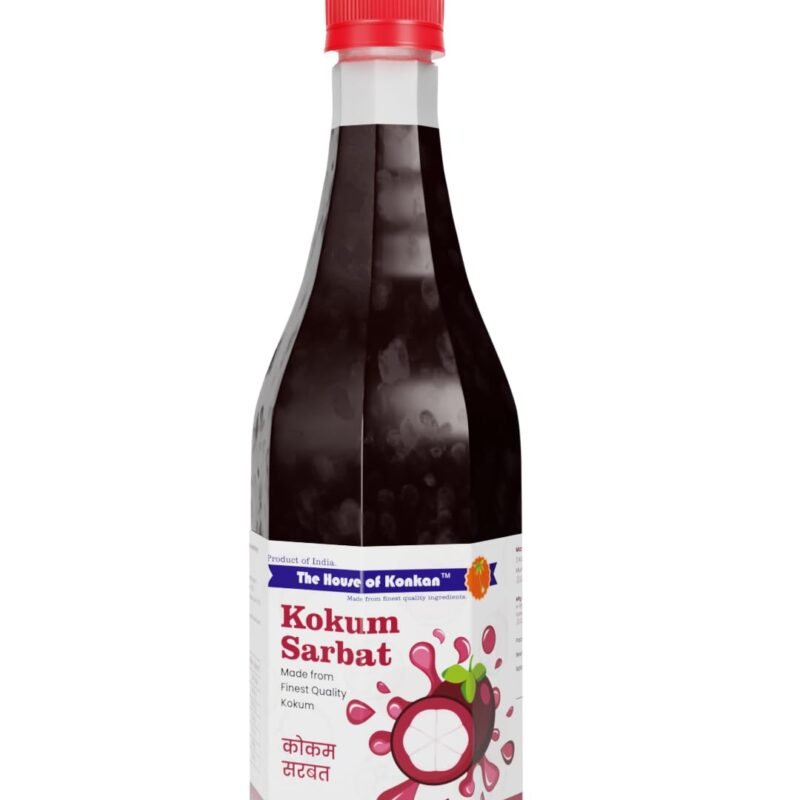 Extra Concentrated Kokum Sarbat | Authentic Konkan Recipe | Deep Flavour Cooling Drink Concentrate | 1.50 Litre