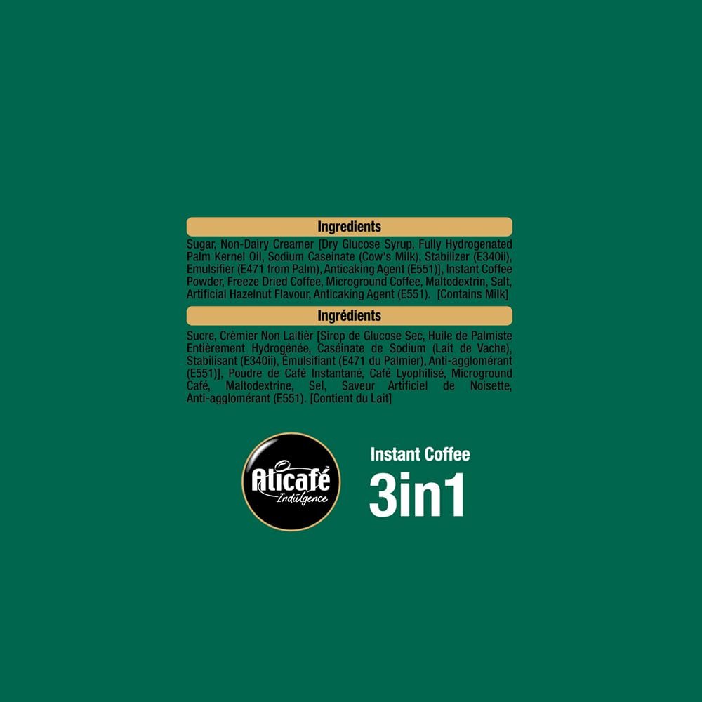 Indulgence Hazelnut 3 in 1 Coffe Sachets | 18g x 10 Sachets | Instant Coffee | Imported From Malaysia - Image 6