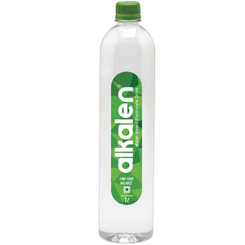 Alkalen Water-Based Electrolyte Drink pH Alkaline 8.5 to 9.5 1 L (Pack of 12)