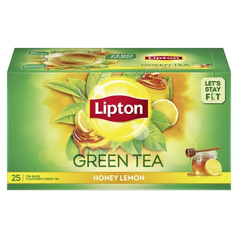 Lipton Honey Lemon Green Tea Bags, 25 Pieces, , lemon & honey (25*1.4gm each)