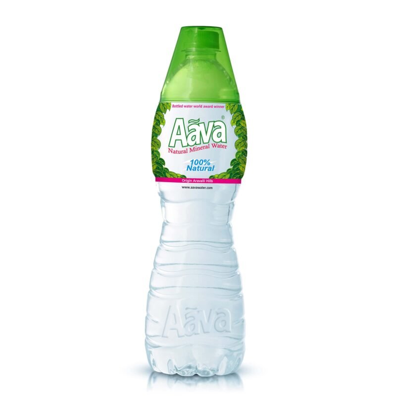 Aava Naturally Alkaline Mineral Water 1 Ltr Cup-Cap | Pack of 12 (Origin Aravalli Hills, 100% ALKALINE pH 8.0+, benefits of Calcium & Magnesium)