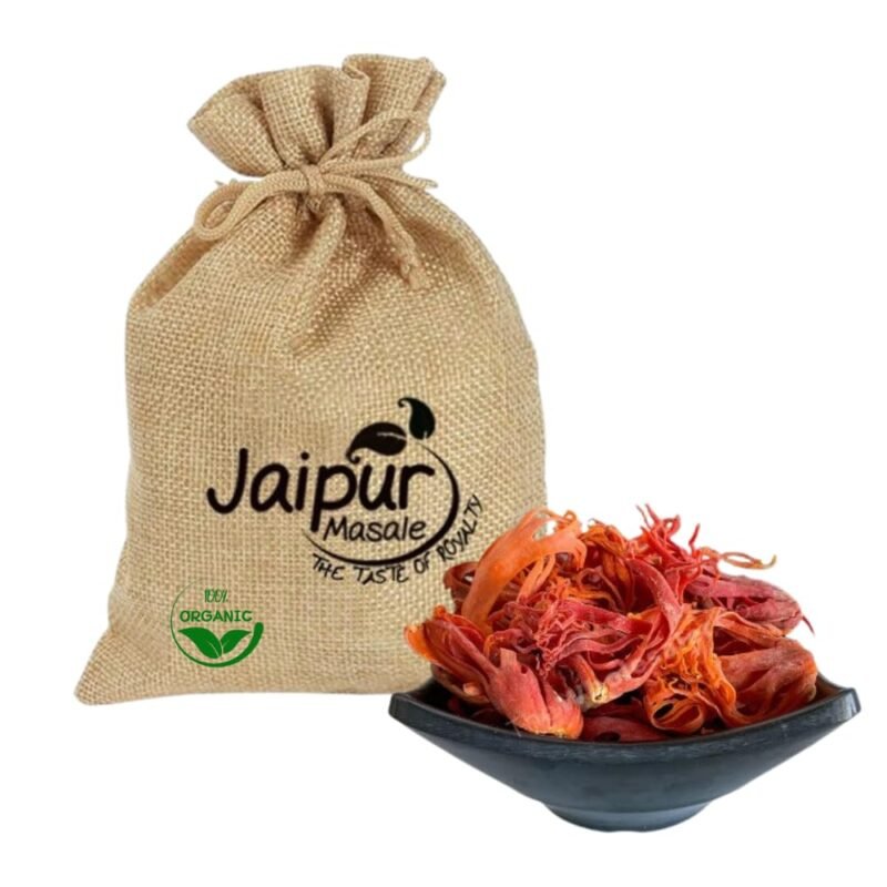 JAIPUR MASALE Natural Japatri Whole - 2kg with Jute Bag | Premium Mace Flower | Jaypatri Spice Enhance Flavour Of Dishes | Japathri Flower