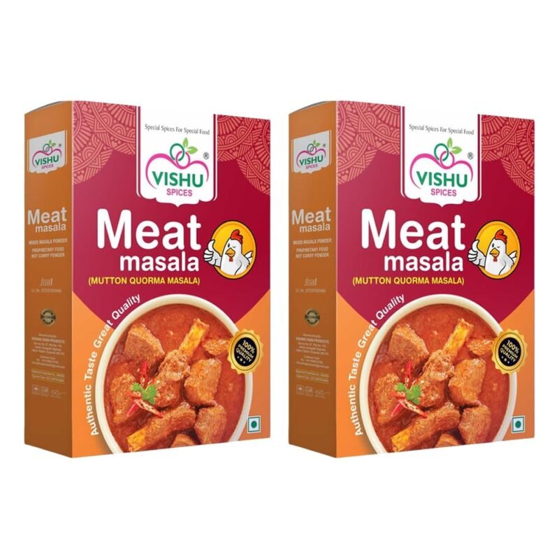 Combo Pack of Meat Masala - 50g & Meat Masala Powder - 1KG | Handpicked Indian Spices, Rich in Traditional Indian Taste, Aroma and Authentic Flavour | Ideal for Everyday Cooking