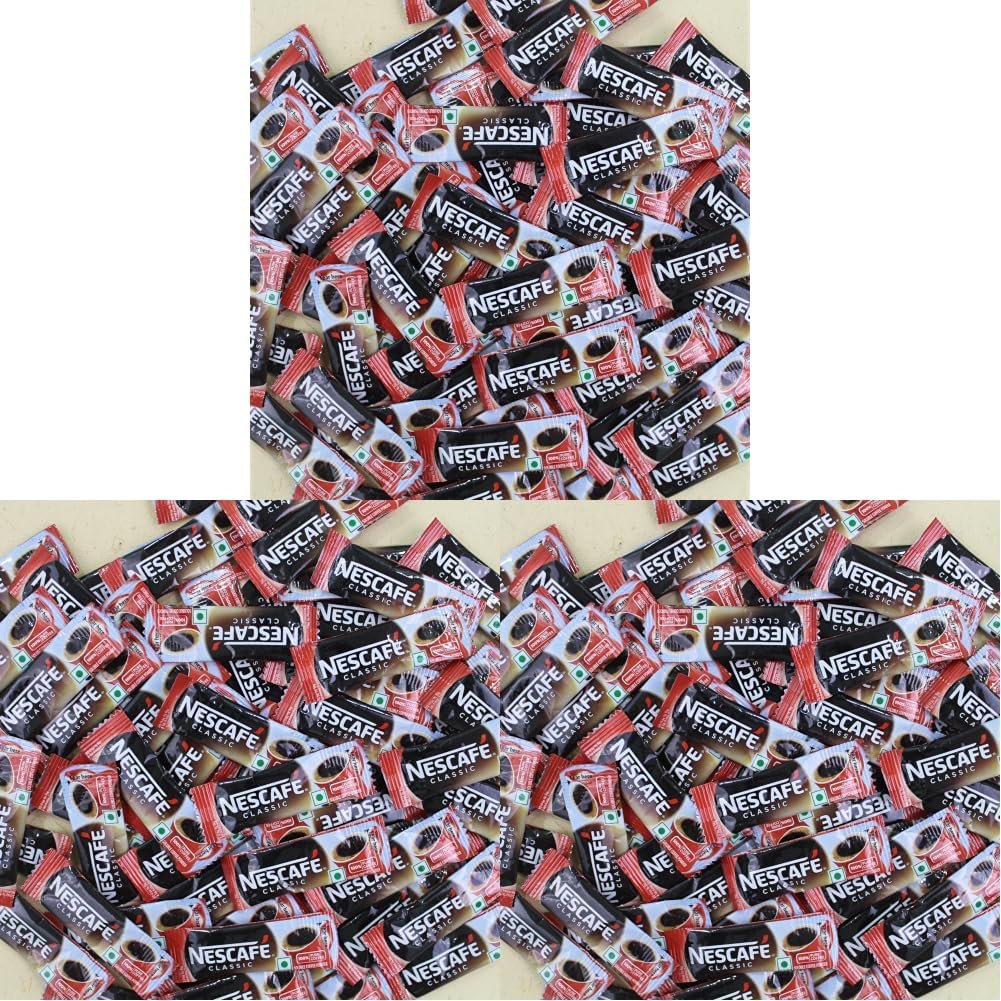 Nescaffe Classic Pack of 180 | Classic Instant Coffee | Pack Of 60