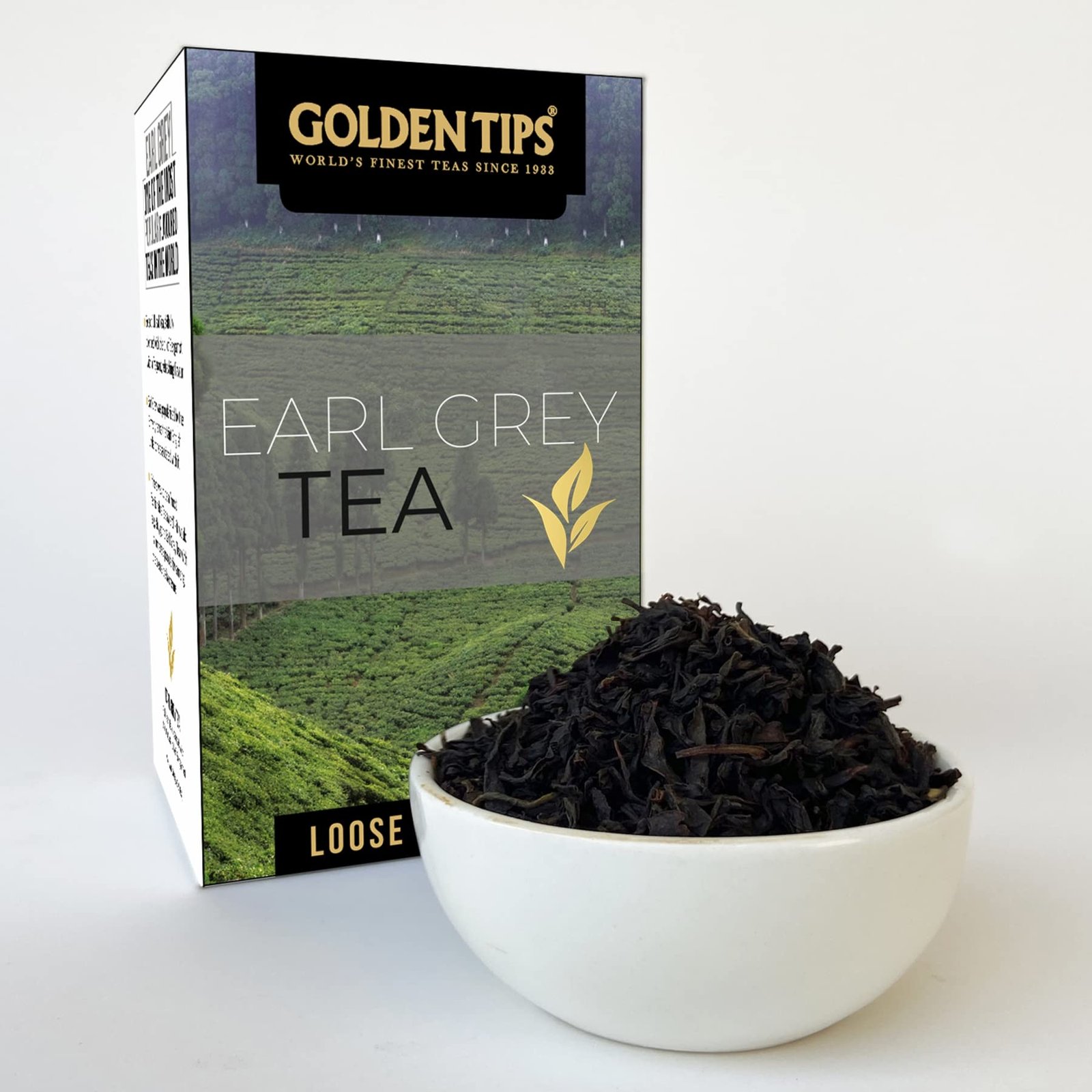 Golden Tips Earl Grey Loose Leaf Black Tea,Full-Leaf Blend Infused with Bergamot, Refreshing & Citrusy Flavor, Classic English Tea, Aromatic & Rich Taste (100 Gram 50 cups) - Image 5