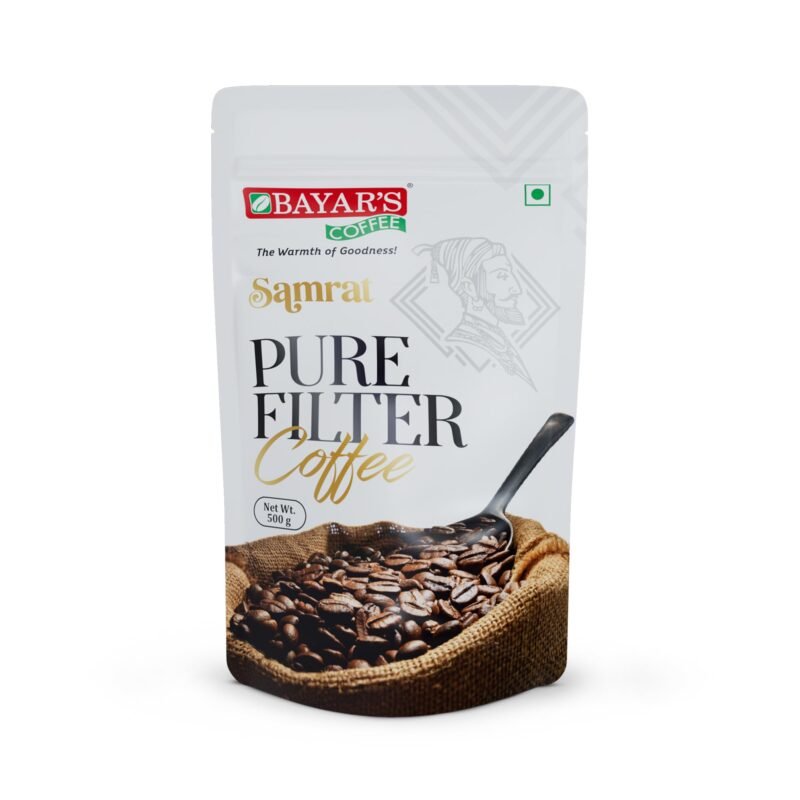 Bayar's Samrat Filter Coffee Powder | 100% Coffee | No Chicory | 500g