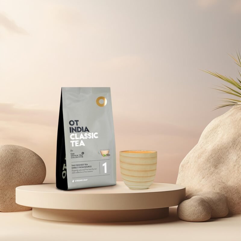 Classic Tea | Strong Chai - Refreshing & Energising Tea Pouch 200 Gram (Pack of 2) with Kulhad Ceramic Cup