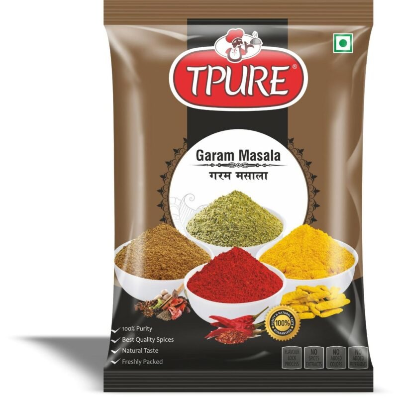 Authentic Garam Masala | Bold & Aromatic Spice Blend for Rich Curries, Gravies & Rice Dishes | 1KG, Pack of 5