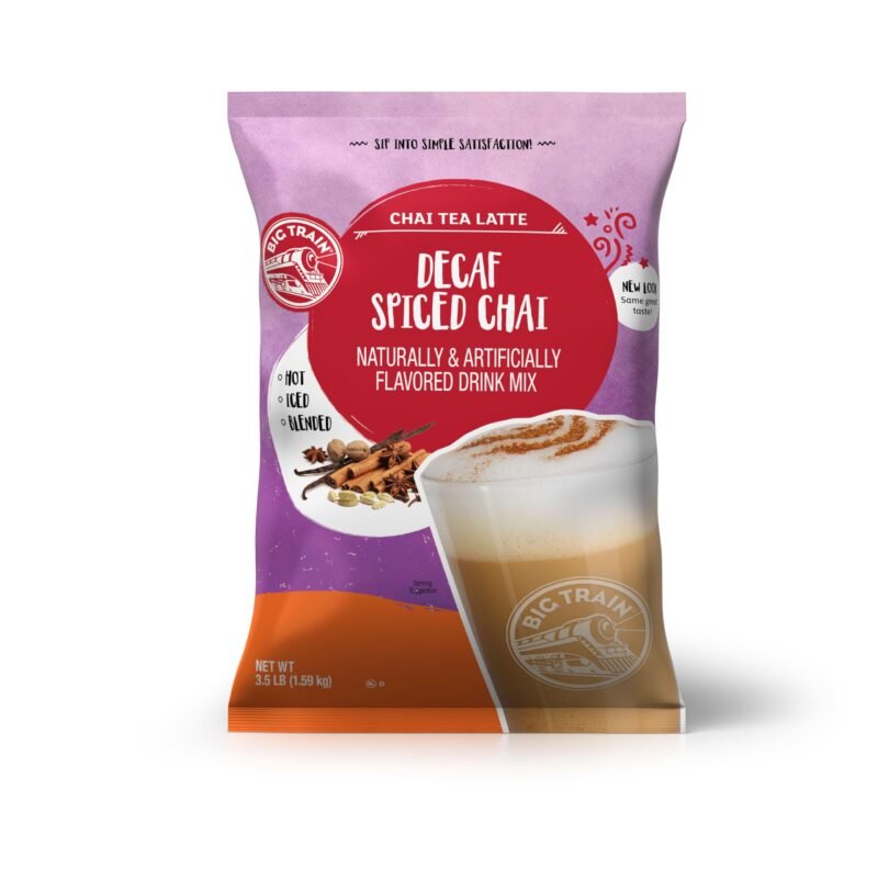 Chai Tea Latte, Decaf Spiced, 3.5 Pound