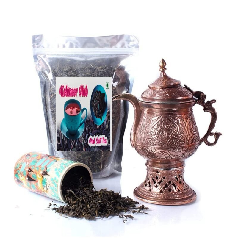 Kashmiri Noon Chai 0.9 kg | Kashmiri Salt Tea | Kashmiri Pink Tea | with Soda Powder (900g)