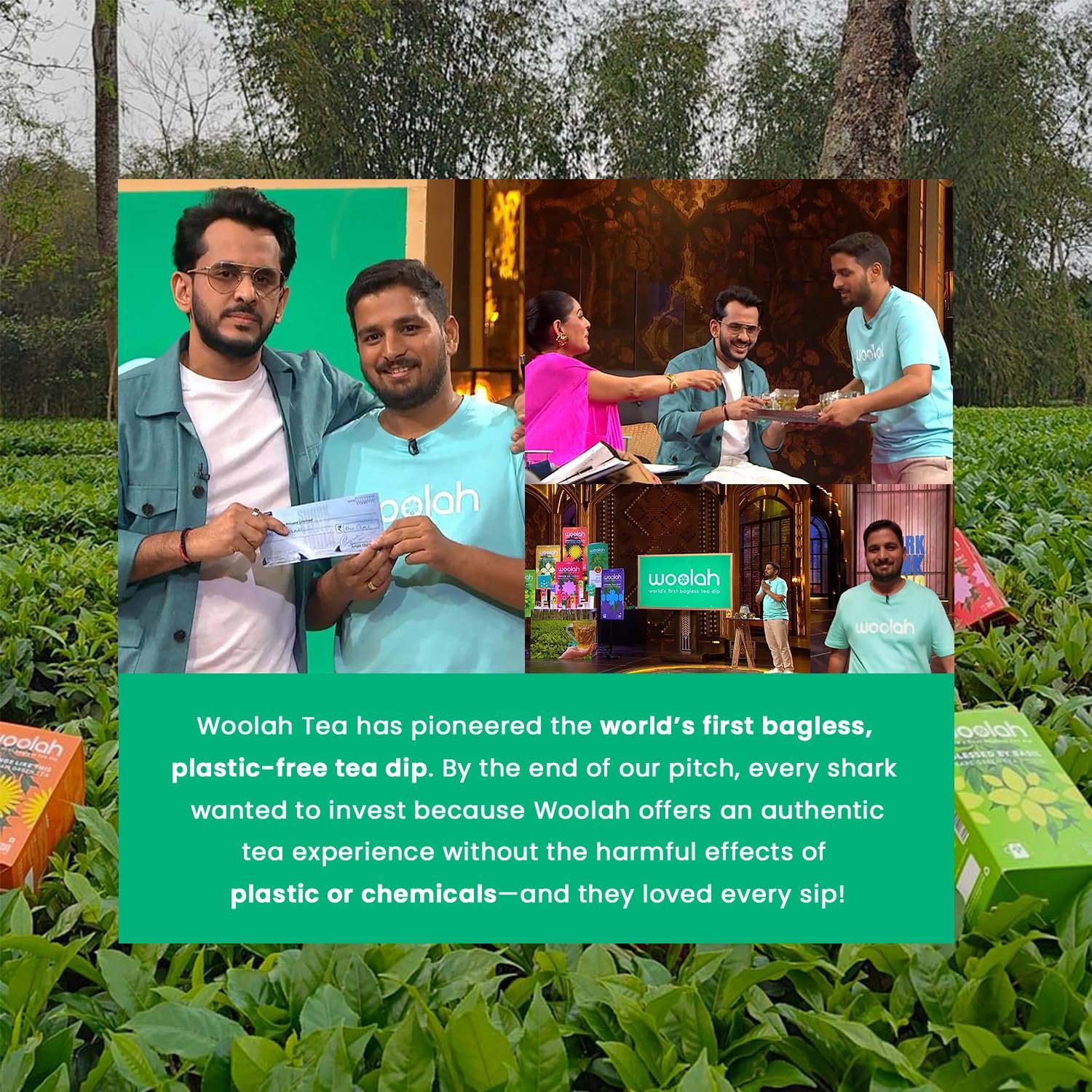 Woolah Rare Assam Black Tulsi Tea | Whole Leaf Black Tea Dips | Naturally Grown | Rich in Antioxidants | Refreshing & Energising Blend | Plastic-Free Brewing | (15 Dips/30 cups)Single Origin Tea | Naturally Anti-Oxidant | Relieves Stress | Plastic-free | - Image 6