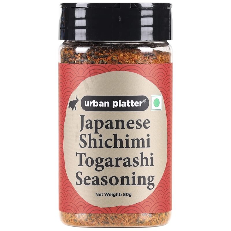 Urban Platter Shichimi Togarashi Seasoning, 80g (Japanese Seven-Spice Blend | Aromatic & Zesty)