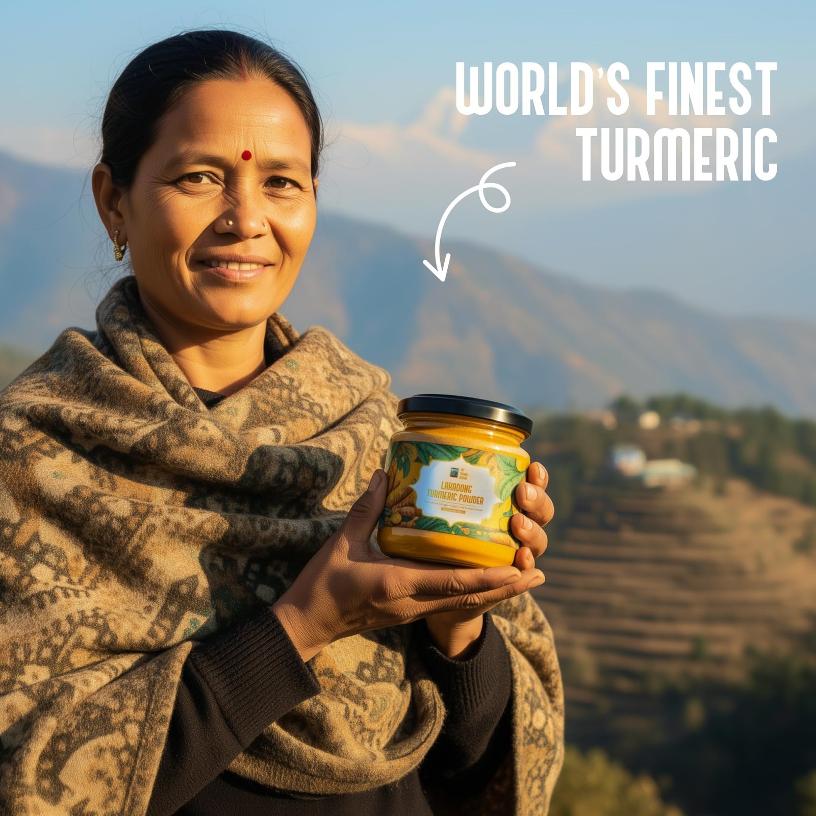My Pahadi Dukan Lakadong Turmeric Powder 100g, Single-Origin, 8–10% Curcumin, Hand-Harvested & Sun-Dried, Pure & Chemical-Free Haldi, Strong Aroma & Deep Golden Color, Lab-Tested, from Meghalaya - Image 5