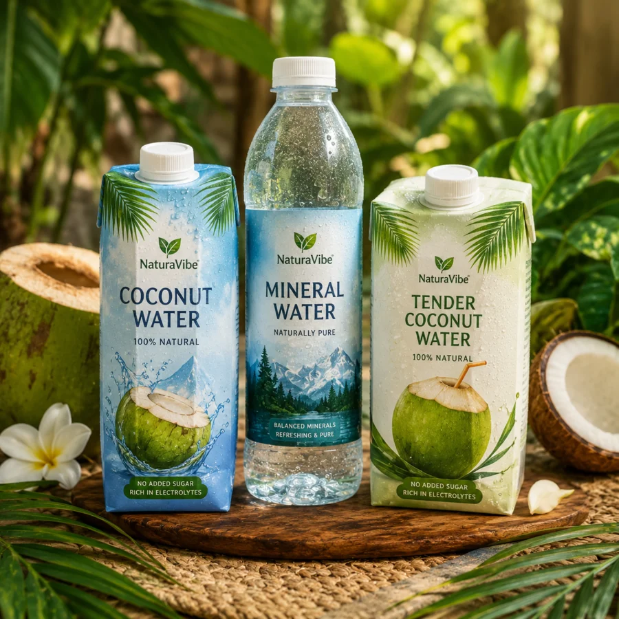 Natural & Refreshing Beverages